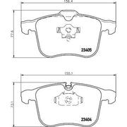 DON Front Brake Pad Set PCP2126