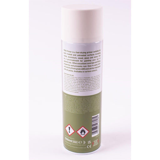 4 x PMA Professional White Primer 500ml Spray Paint High Coverage PMA  - Town Parts