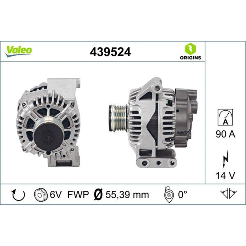 Valeo Car Alternator 12V 439524