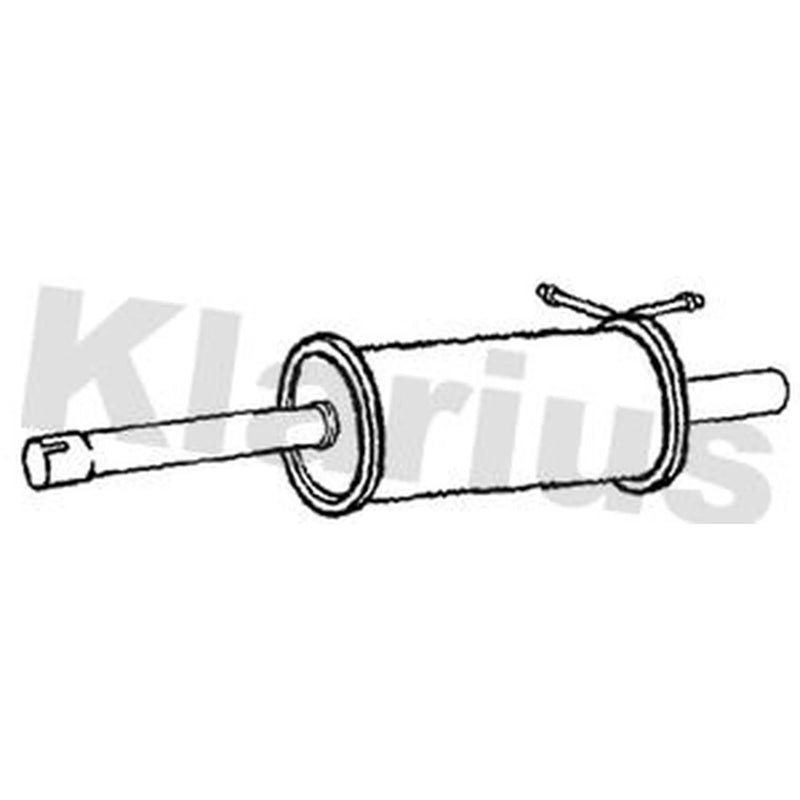 Klarius Box With Centre Pipe Centre FE1457X