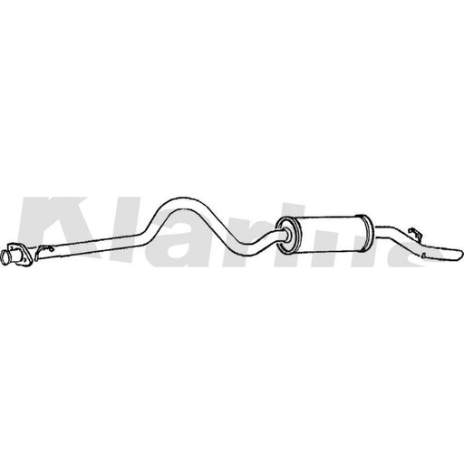 Klarius Box With Tail Pipe Rear LR150C