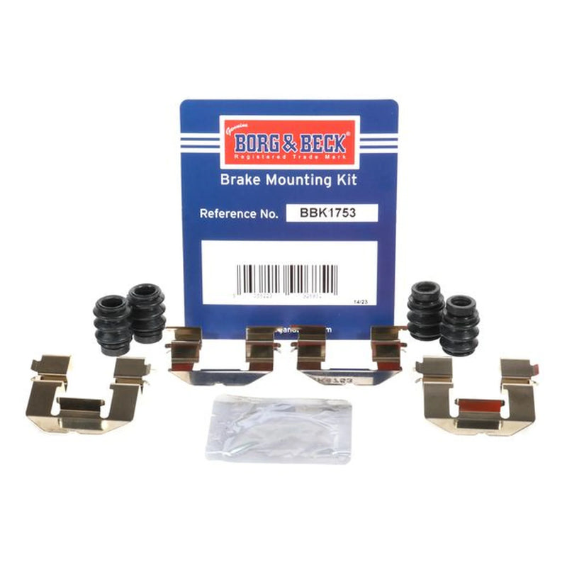 Borg & Beck Brake Pad Accessory Fitting Kit Rear BBK1753