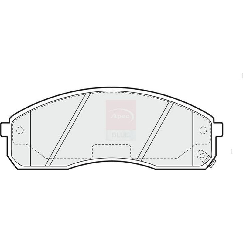 Apec Front Brake Pad Set PD3546