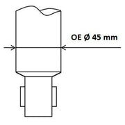 KYB Shock Absorber Damper Strut Rear 349194
