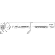 Juratek Brake Hydraulic Hose Line Front Right JBH1215R
