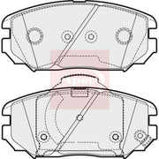 Apec Front Brake Pad Set PAD1956