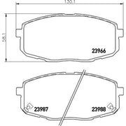 DON Front Brake Pad Set PCP1078