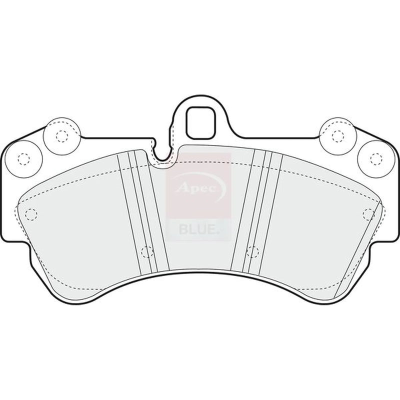 Apec Front Brake Pad Set PD3591