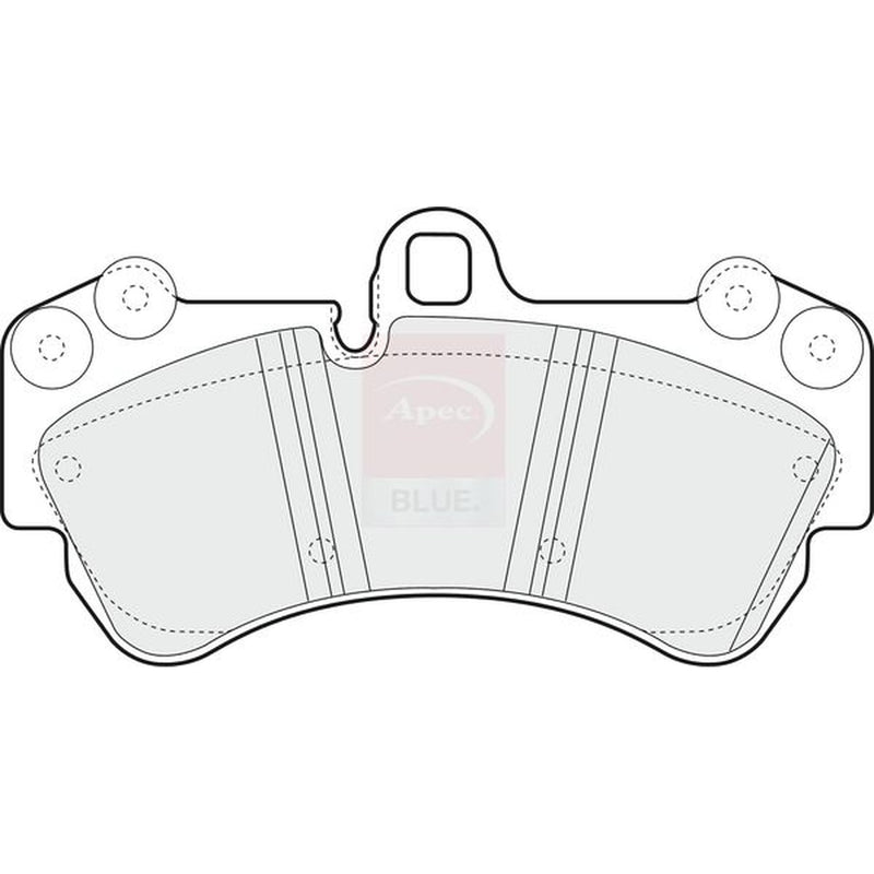 Apec Front Brake Pad Set PD3591