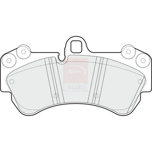 Apec Front Brake Pad Set PD3591