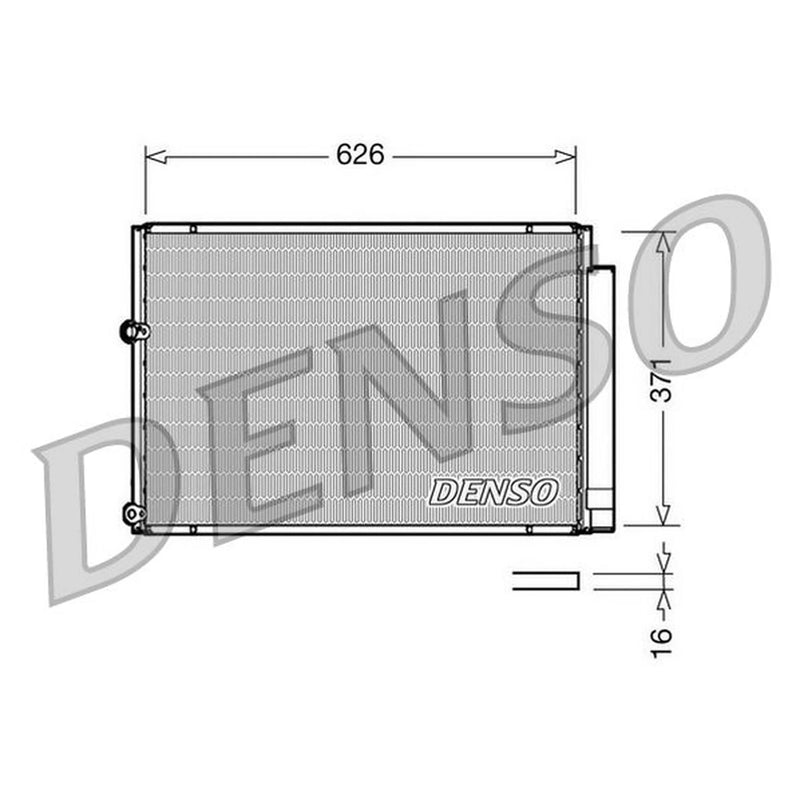 Denso Air Conditioning Condenser DCN50018