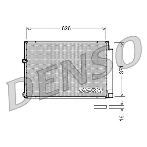 Denso Air Conditioning Condenser DCN50018