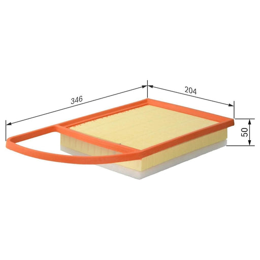 Bosch Car Air Filter S0220 F026400220 BOSCH  - Town Parts