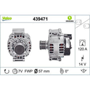 Valeo Car Alternator 12V 439471