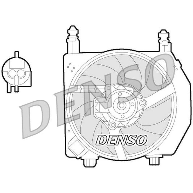 Denso Engine Cooling Fan DER10006