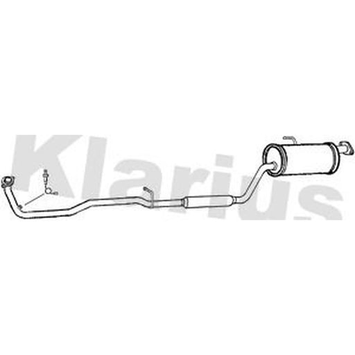 Klarius Box With Centre Pipe Centre DU100L