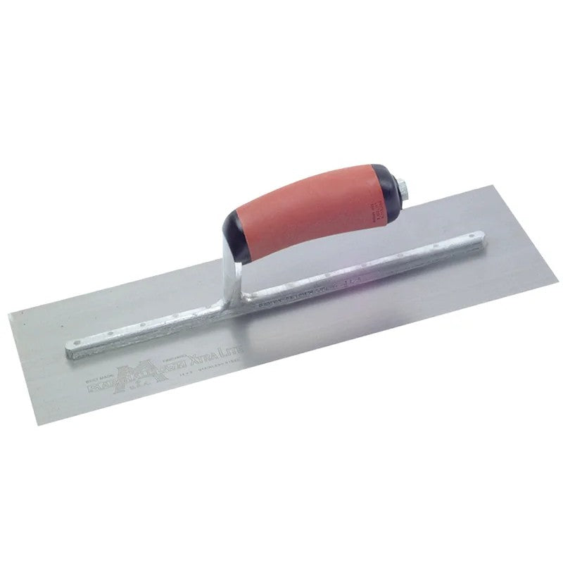 Marshalltown MPB13SSD Pre-Worn PermaShape® Finishing S/S Trowel DuraSoft® Handle