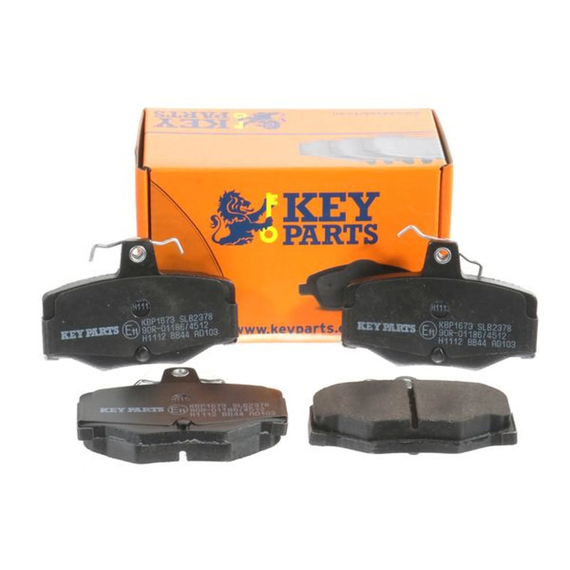 Key Parts 4 x Rear Brake Pad Set KBP1673