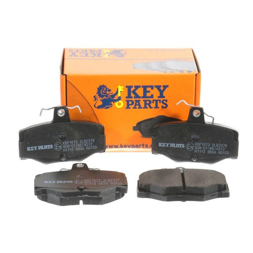 Key Parts 4 x Rear Brake Pad Set KBP1673
