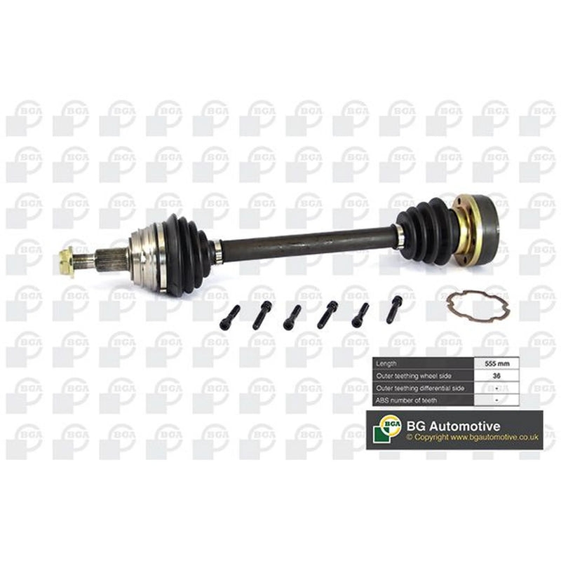 BGA CV Drive Shaft Driveshaft Front Left DS9617L