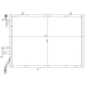 NRF Air Conditioning Condenser 350483