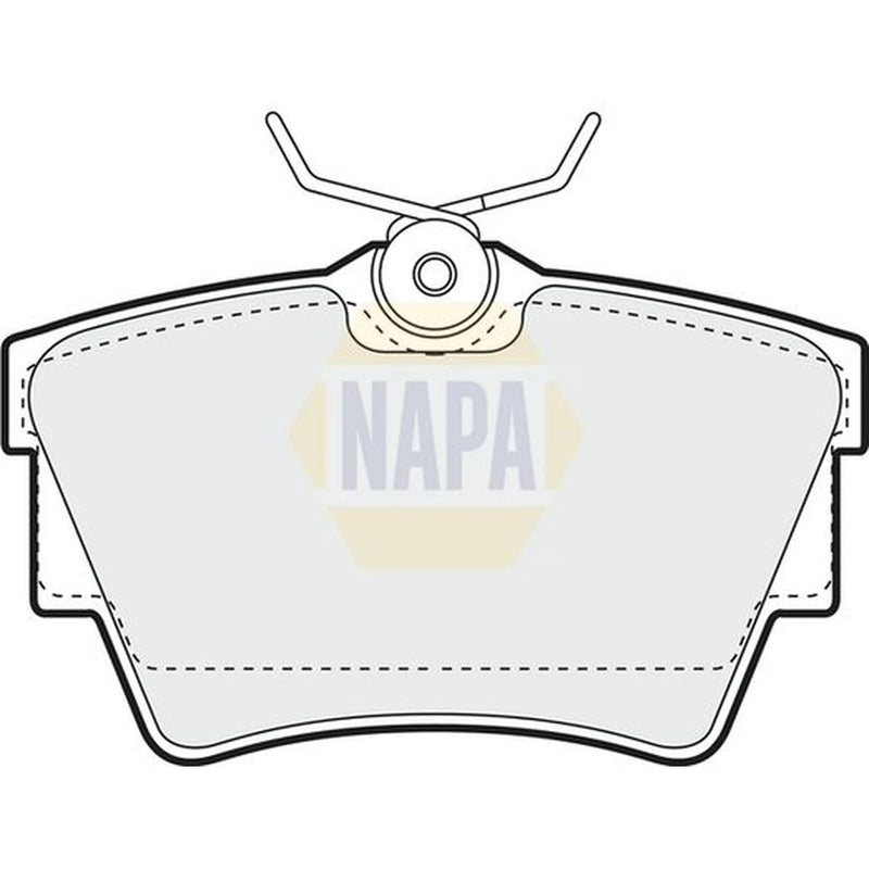 NAPA Rear Brake Pad Set NBP1814