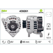 Valeo Car Alternator 12V 439261