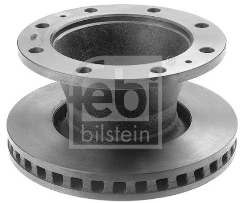 Febi 2 x Brake Disc Set Internally Vented Front