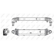NRF Intercooler (Charge Air Cooler) 30506
