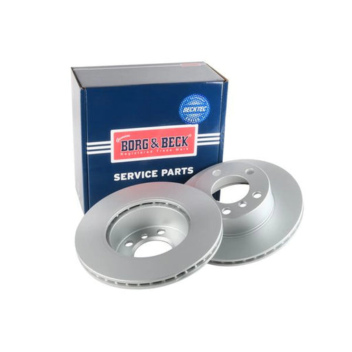 Borg & Beck 2 x Vented Front Brake Discs BBD5263