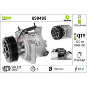 Valeo Air Conditioning Compressor 699495