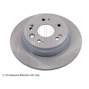 Blue Print 2 x Solid Rear Brake Discs ADH24387