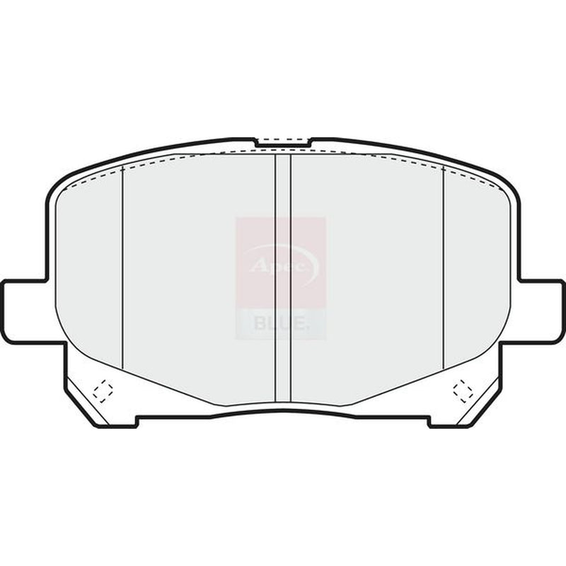 Apec Front Brake Pad Set PD3490