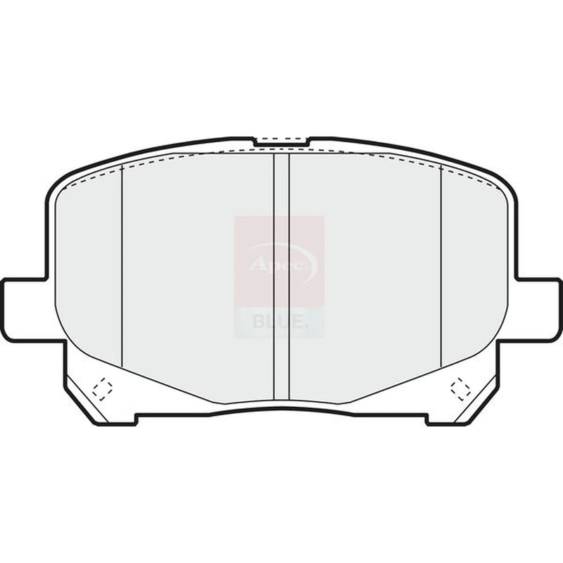 Apec Front Brake Pad Set PD3490