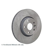 Blue Print 2 x Internally Vented Front Brake Discs ADF124307