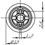 Bosch Headlight Levelling Motor Actuator 0 132 801 142