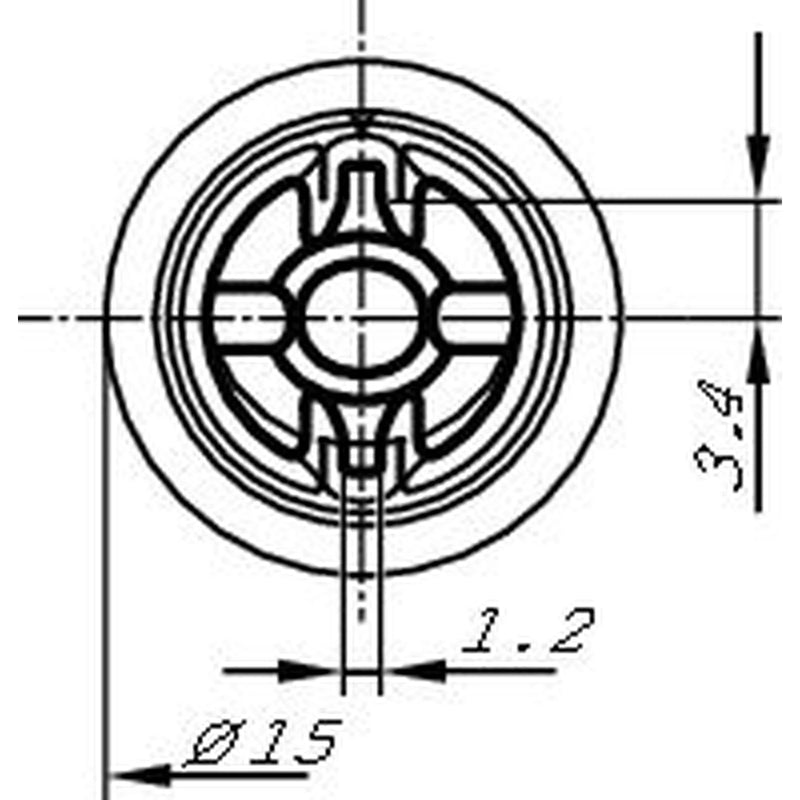 Bosch Headlight Levelling Motor Actuator 0 132 801 143