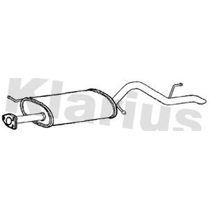 Klarius Box With Tail Pipe Rear CL391H