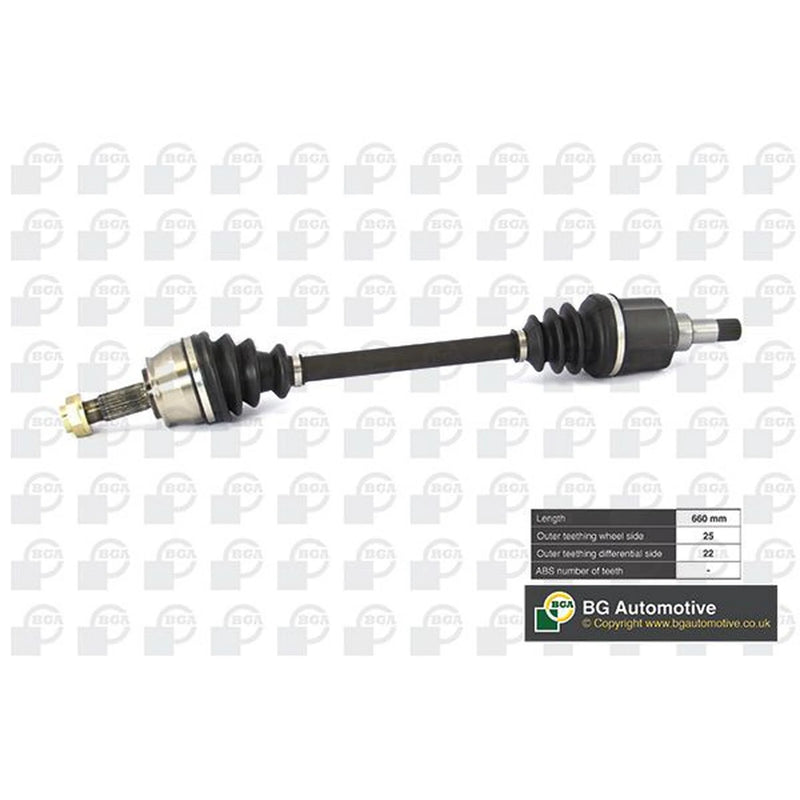 BGA CV Drive Shaft Driveshaft Front Left DS1428L