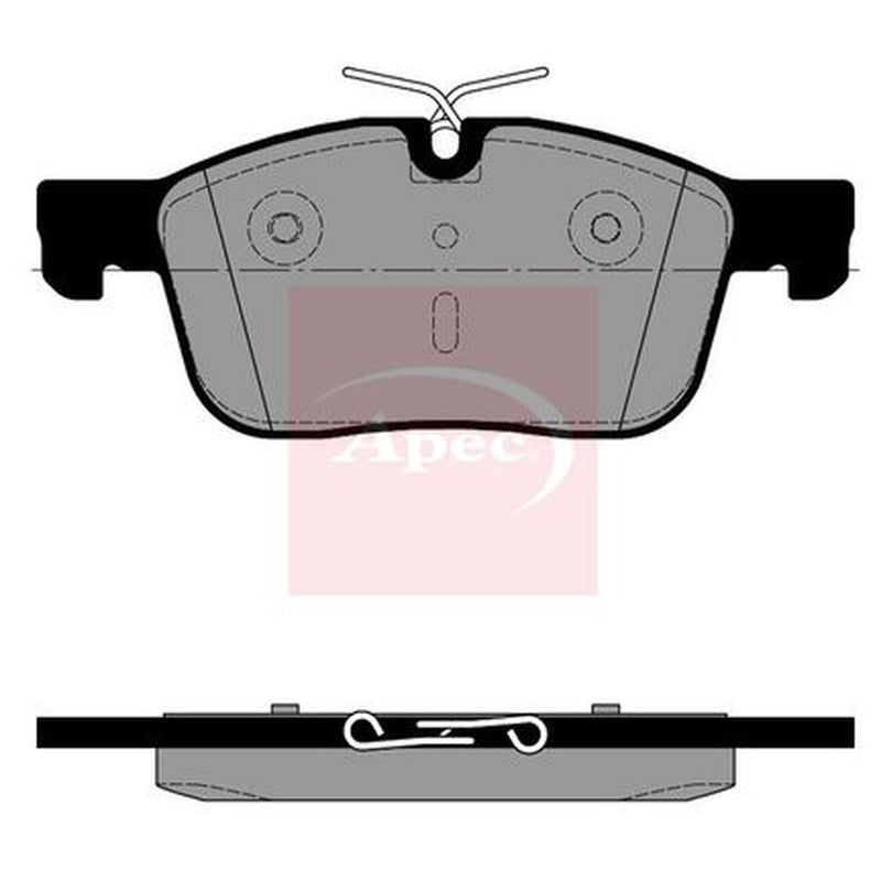 Apec Rear Brake Pad Set PAD2442