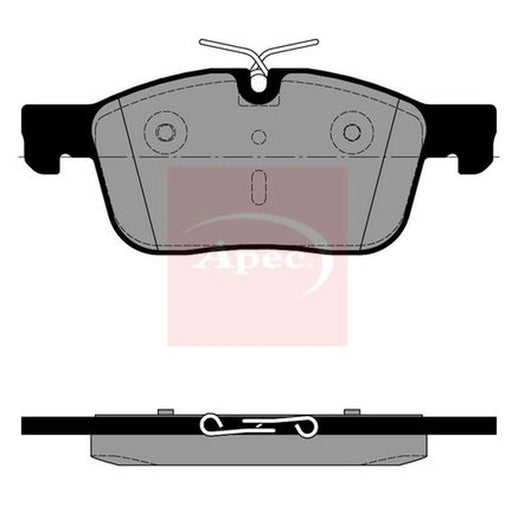 Apec Rear Brake Pad Set PAD2442