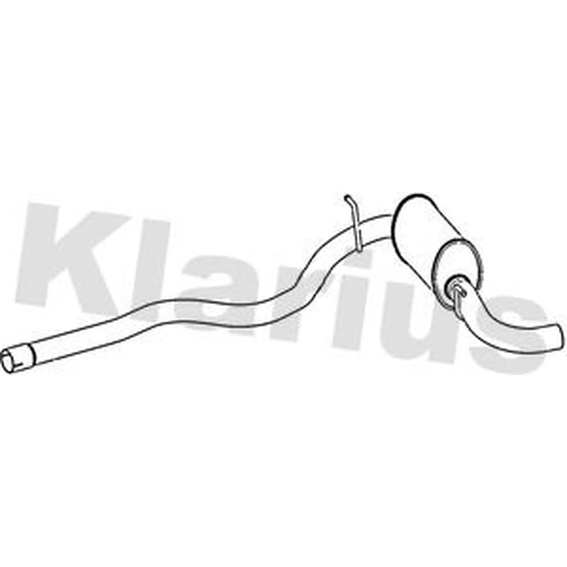 Klarius Box With Tail Pipe Rear BM551K
