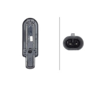 Hella Auxiliary Direction Indicator Lateral Mounting Connectors 2BM 011 788-011