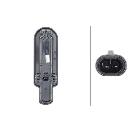 Hella Auxiliary Direction Indicator Lateral Mounting Connectors 2BM 011 788-011