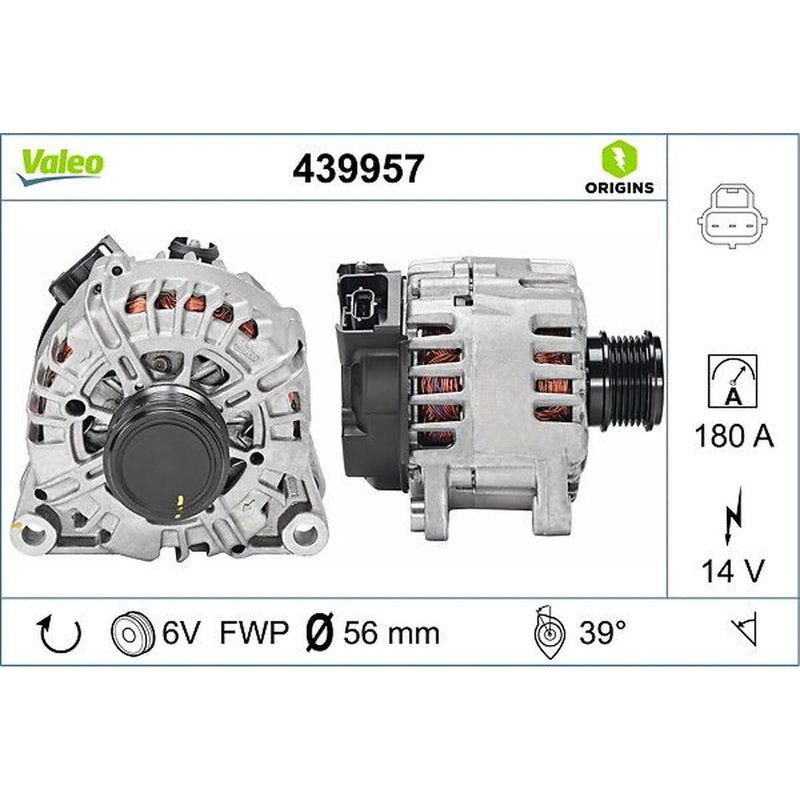 Valeo Car Alternator 12V 439957