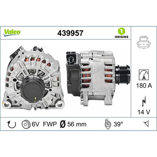 Valeo Car Alternator 12V 439957