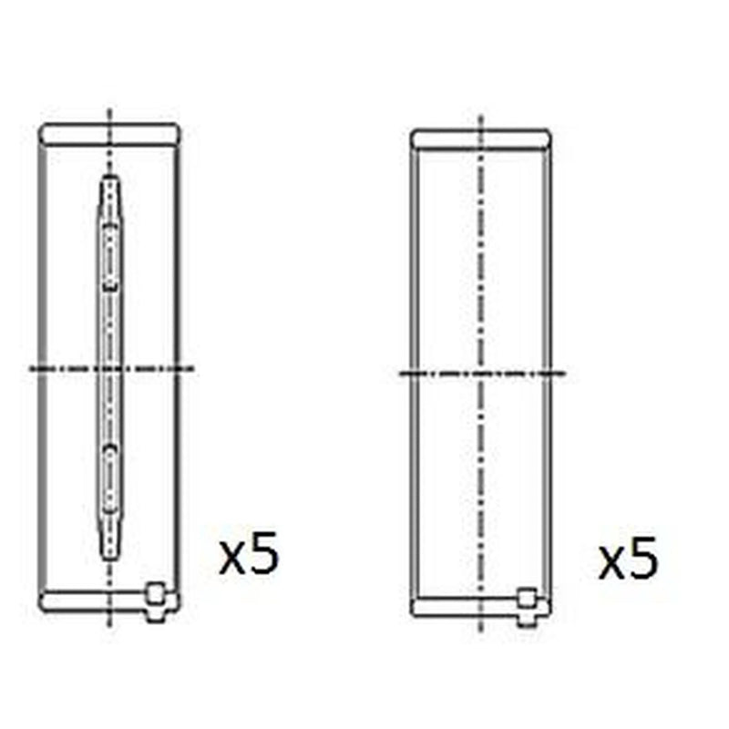 FAI Main Bearing Set 63mm BM1057-050