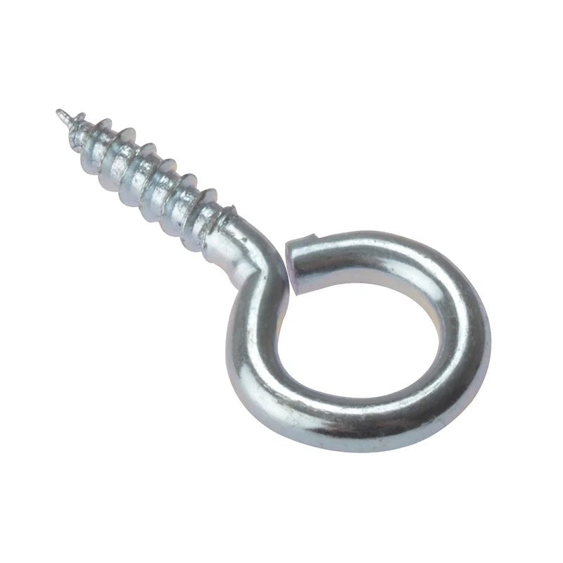 ForgeFix Screw Eyes ZP 35 x 8Ga Bag 10 - 10SE358
