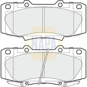 NAPA Front Brake Pad Set NBP1603