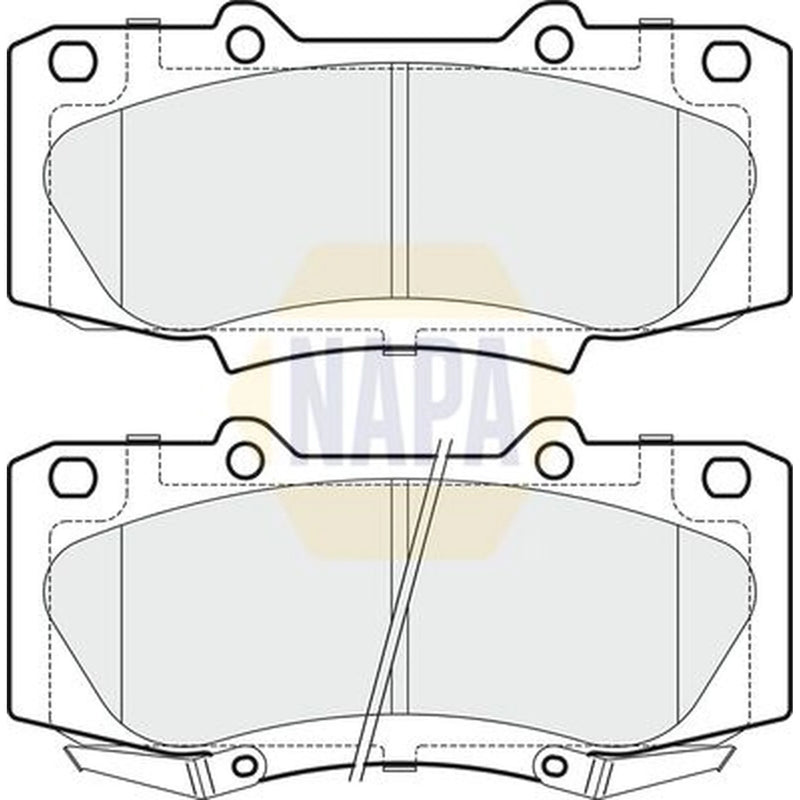 NAPA Front Brake Pad Set NBP1603